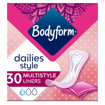 Daily Fresh Liners Normal Multistyle Wrapped X30